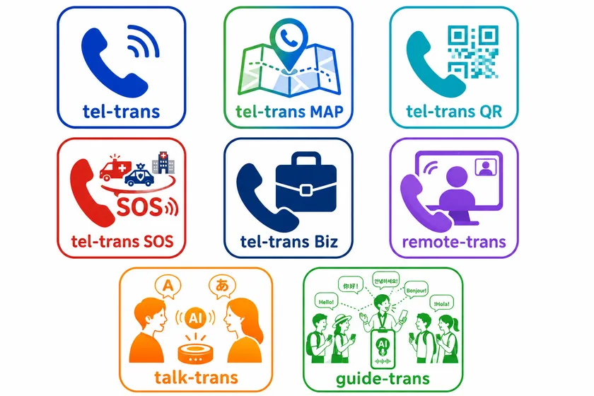 149言語で電話を通訳する「tel-trans」がAndroidで世界展開