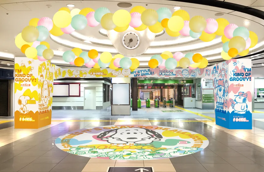 東京駅にスヌーピーが登場！特別装飾と限定ショップを開催 画像2