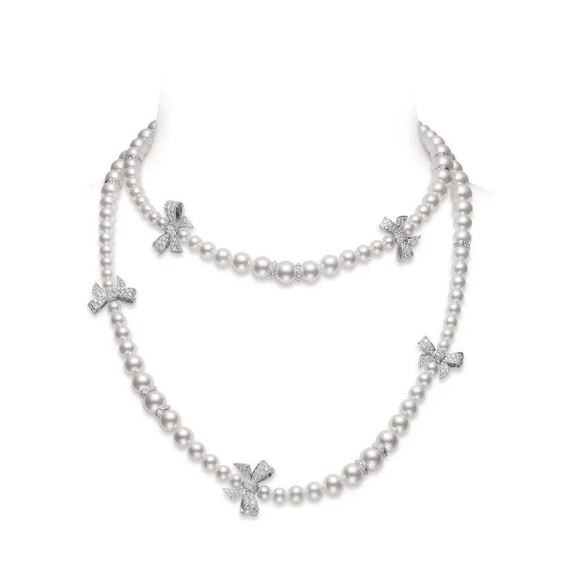 北川景子が着用するMIKIMOTO「Bow Charm」に新作登場 画像3