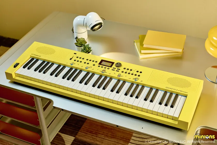 ミニオンの声で演奏!ローランドの特別キーボードが登場