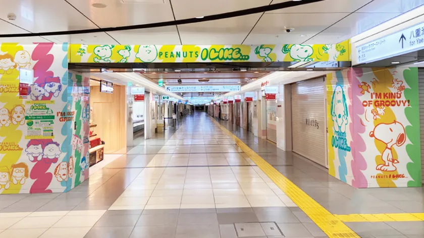 東京駅にスヌーピーが登場！特別装飾と限定ショップを開催 画像3