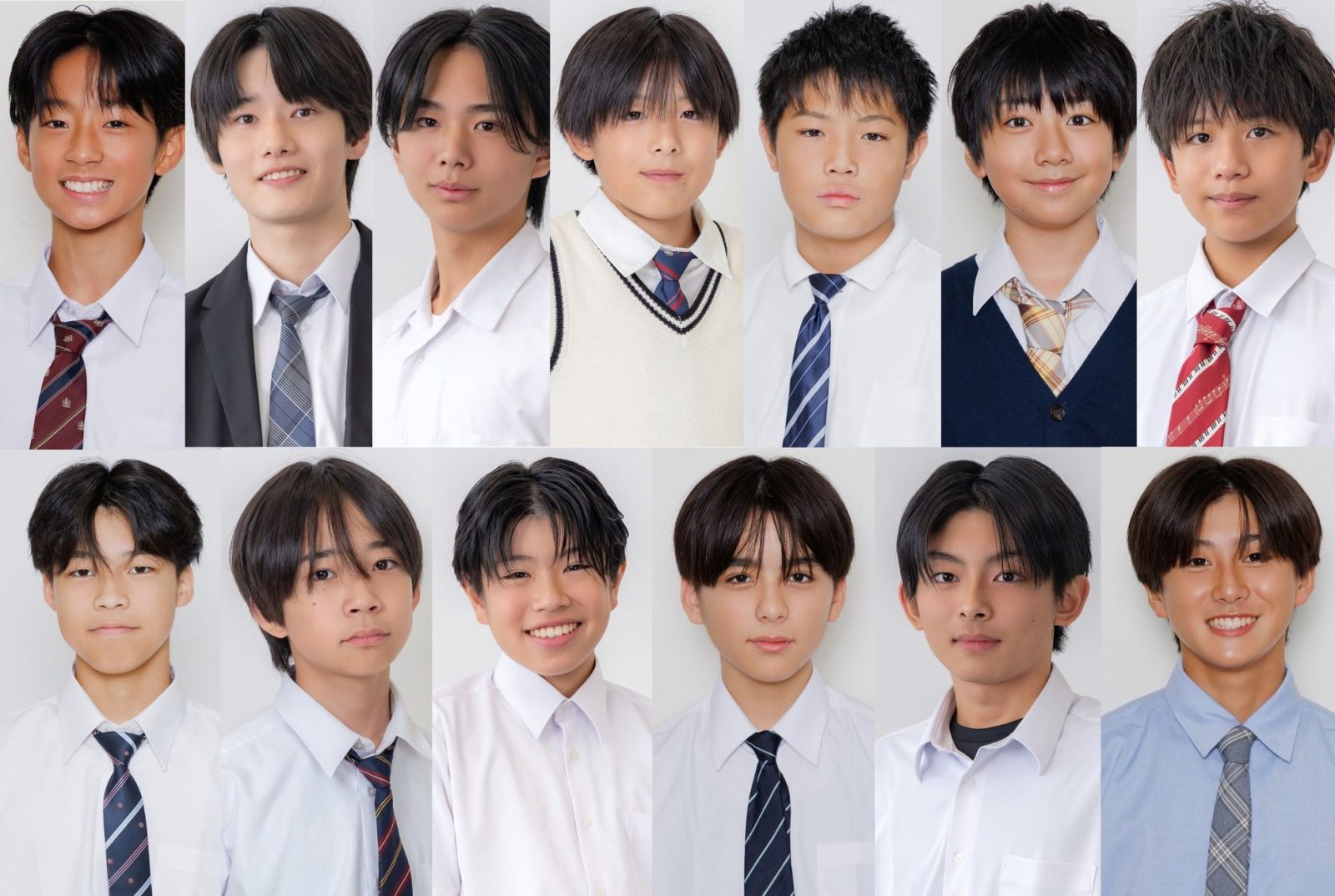 男子中学生コンテスト、最終審査に進む13人が決定