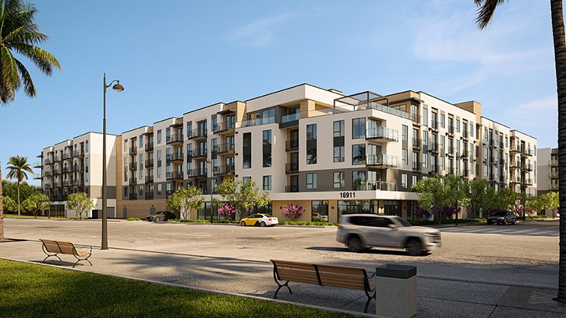 ロサンゼルス近郊に木造5階建て住宅、257戸の「Normandie Apartments」開発へ 画像2