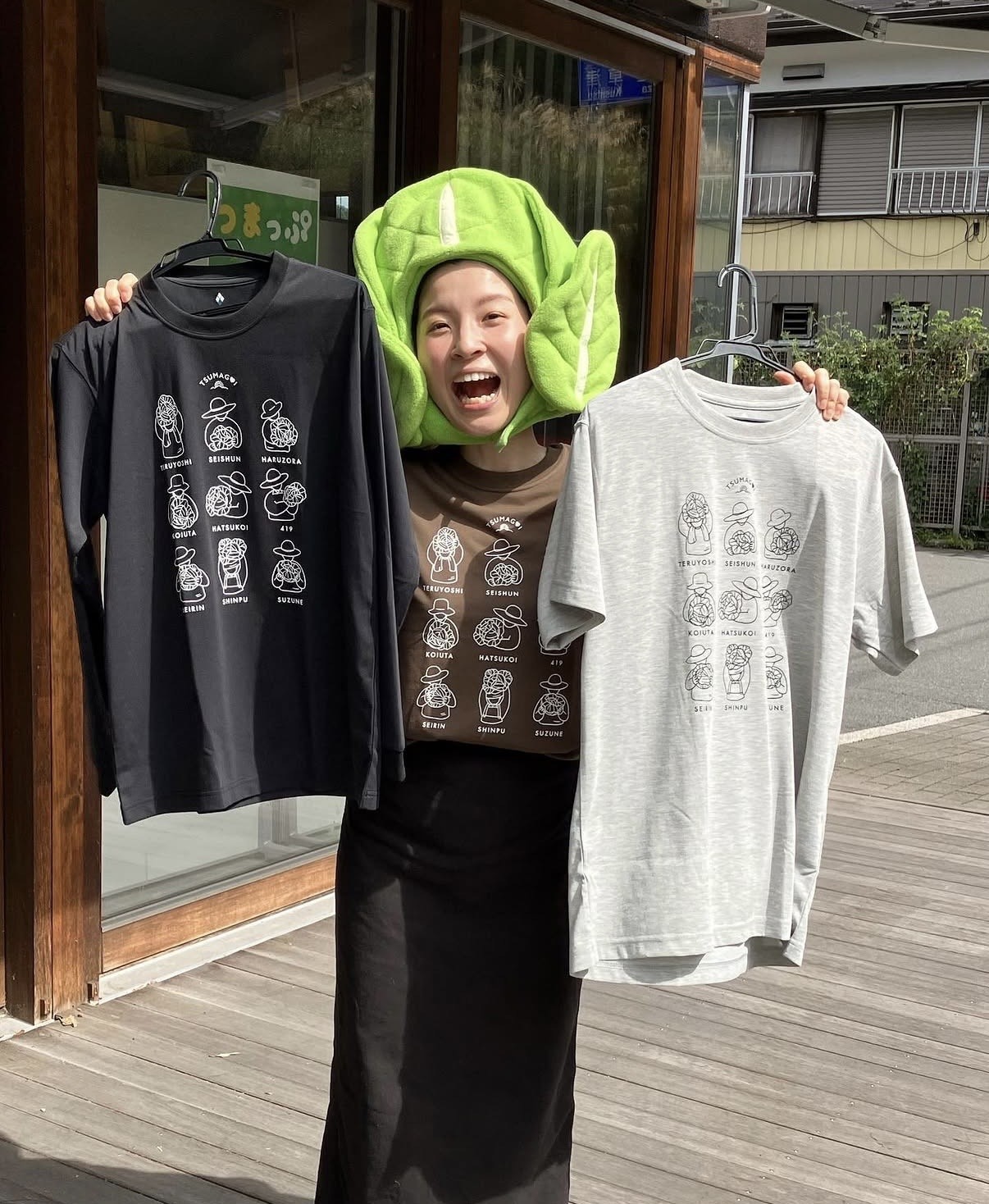嬬恋のキャベツが主役！mont-bellコラボTシャツ再販